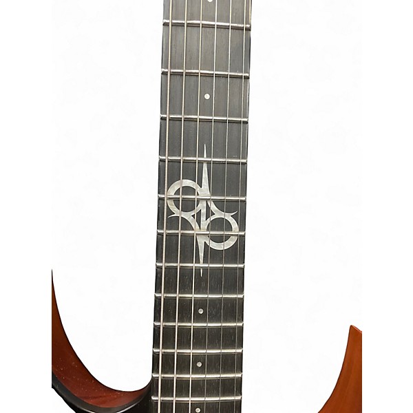 Used Solar Guitars S1.6PB-27 Poplar Burl Matte Baritone Guitars