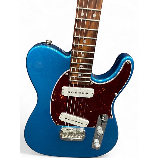 Used G&L ASAT Fullerton Deluxe Lake Placid Blue Baritone Guitars