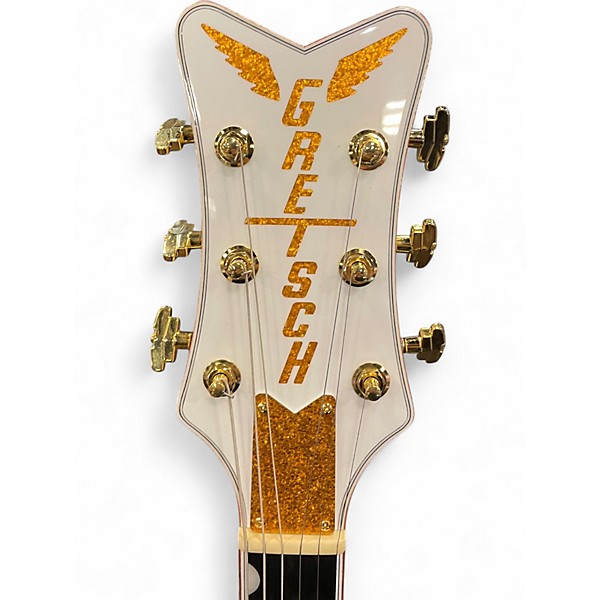Used Gretsch Guitars g6636t white falcon white Hollow Body Electric Guitar