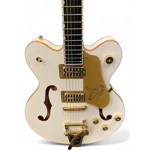 Used Gretsch Guitars g6636t white falcon white Hollow Body Electric Guitar