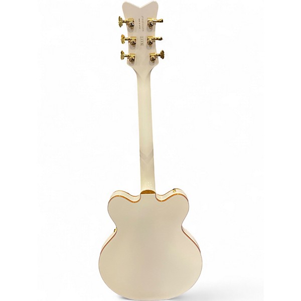 Used Gretsch Guitars g6636t white falcon white Hollow Body Electric Guitar