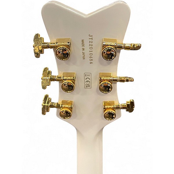 Used Gretsch Guitars g6636t white falcon white Hollow Body Electric Guitar