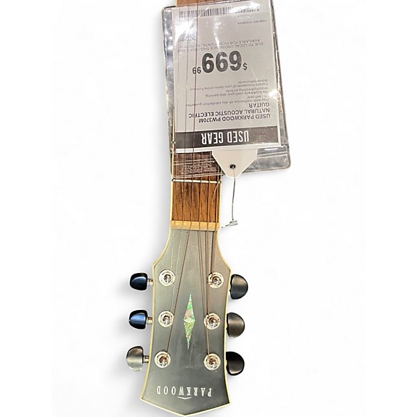 Used Parkwood PW370M Natural Acoustic Electric Guitar