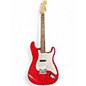 Used Squier Bullet Stratocaster Hardtail RED SPARKLE Solid Body Electric Guitar thumbnail