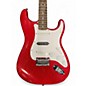 Used Squier Bullet Stratocaster Hardtail RED SPARKLE Solid Body Electric Guitar