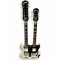 Used 2012 Epiphone G-1275 DOUBLE NECK Alpine White Solid Body Electric Guitar thumbnail