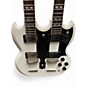 Used 2012 Epiphone G-1275 DOUBLE NECK Alpine White Solid Body Electric Guitar