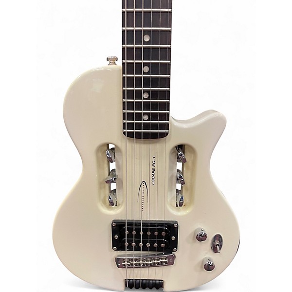Used Traveler Guitar Escape EG-1 White Electric Guitar