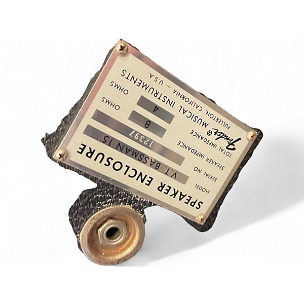 Vintage 1971 Fender VT BASSMAN 15 Bass Cabinet