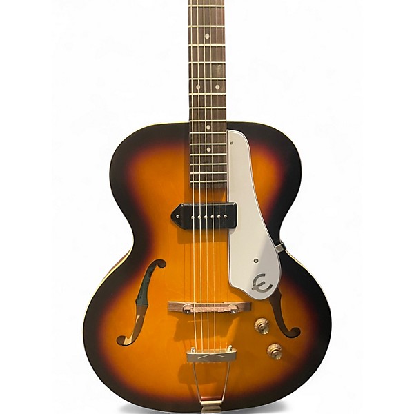 Used Epiphone Century E422T Vintage Sunburst Hollow Body Electric Guitar