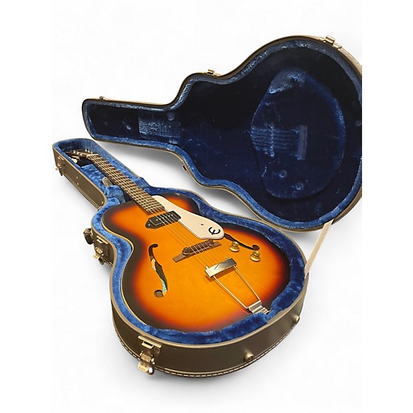 Used Epiphone Century E422T Vintage Sunburst Hollow Body Electric Guitar