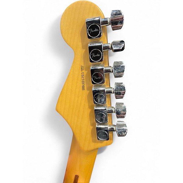 Used Fender American Standard Stratocaster 3 Tone Sunburst Solid Body Electric Guitar