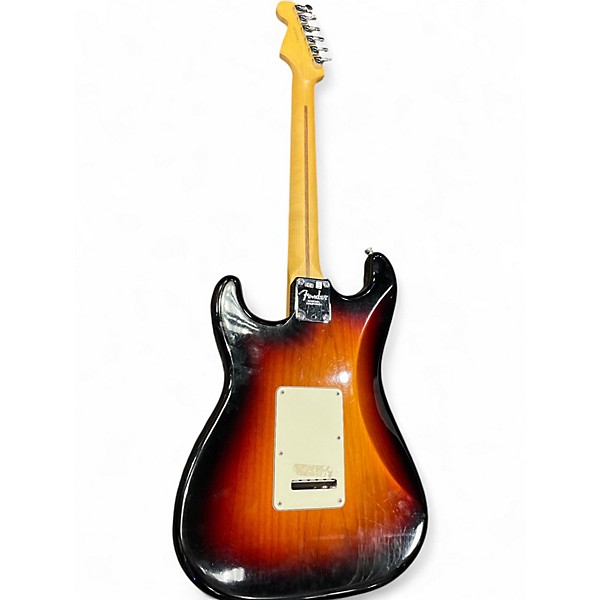 Used Fender American Standard Stratocaster 3 Tone Sunburst Solid Body Electric Guitar