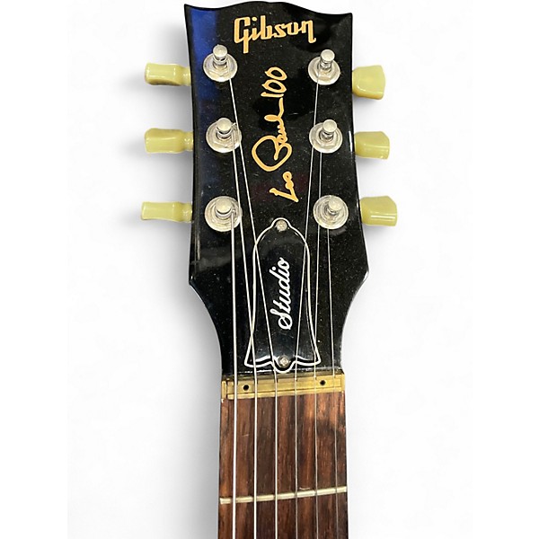 Used Gibson Les Paul Studio Red Solid Body Electric Guitar