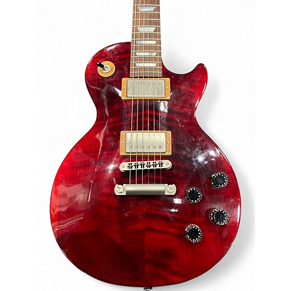 Used Gibson Les Paul Studio Red Solid Body Electric Guitar