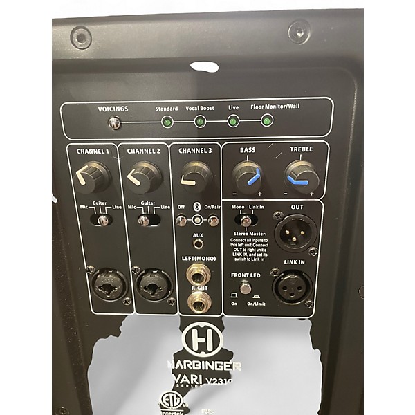 Used Harbinger VARI V2312 Powered Speaker