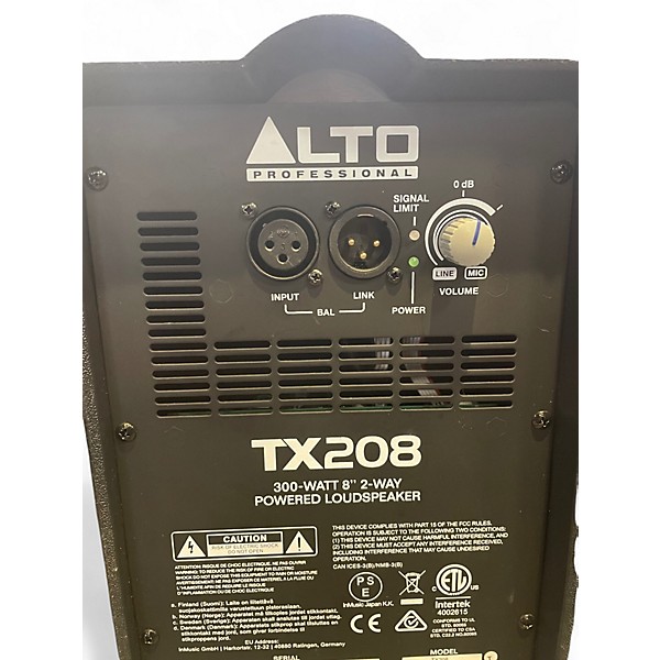 Used Alto TX208 Powered Speaker