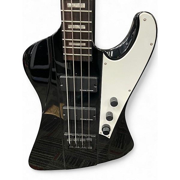 Used DBZ Guitars Hailfire Black Electric Bass Guitar