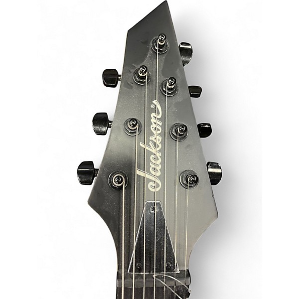 Used Jackson JS22-7 Dinky 7 String Black Solid Body Electric Guitar