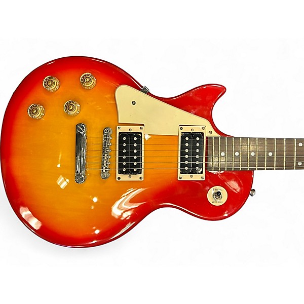 Used Epiphone Les Paul 100 Bolt On Left Handed Sunburst Electric Guitar