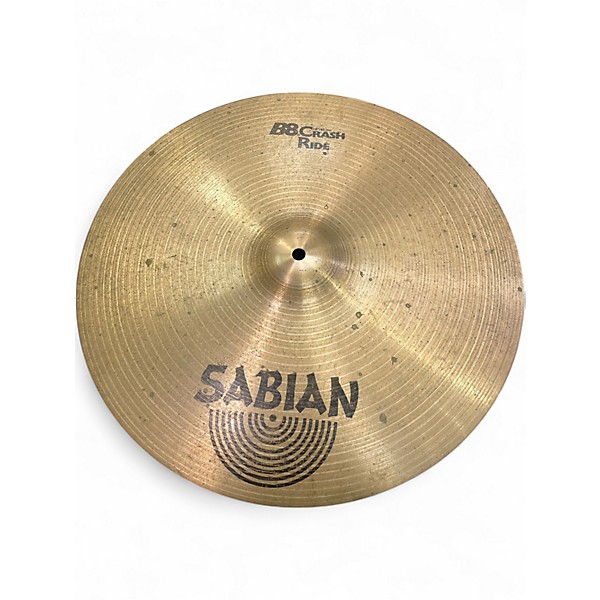 Used SABIAN 18in B8 Crash Ride Cymbal