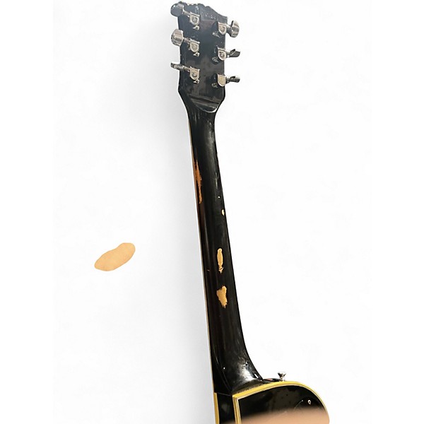 Vintage 1980 Gibson Les Paul Custom Black Solid Body Electric Guitar