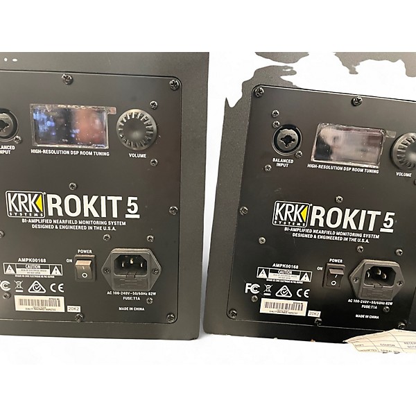 Used KRK ROKIT 5 G4 PAIR Powered Monitor