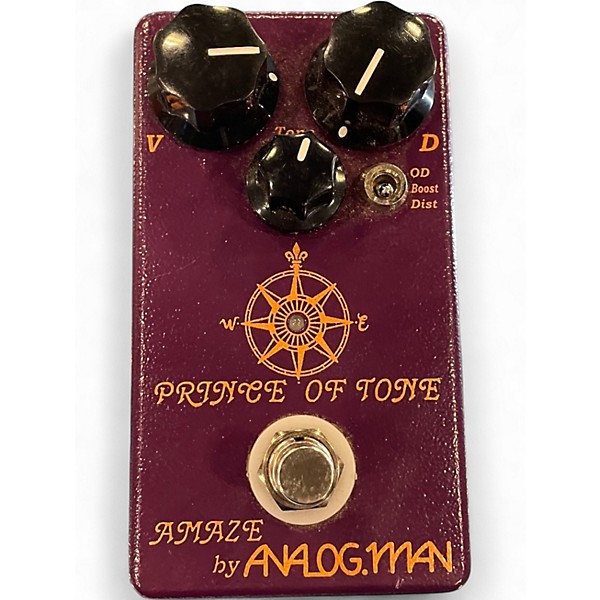 Used Analogman PRINCE OF TONE Effect Pedal