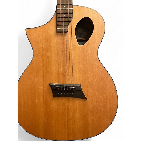 Used Michael Kelly MKFPSNASFXL LEFT HAND ACOUSTIC ELECTRIC Natural Acoustic Electric Guitar