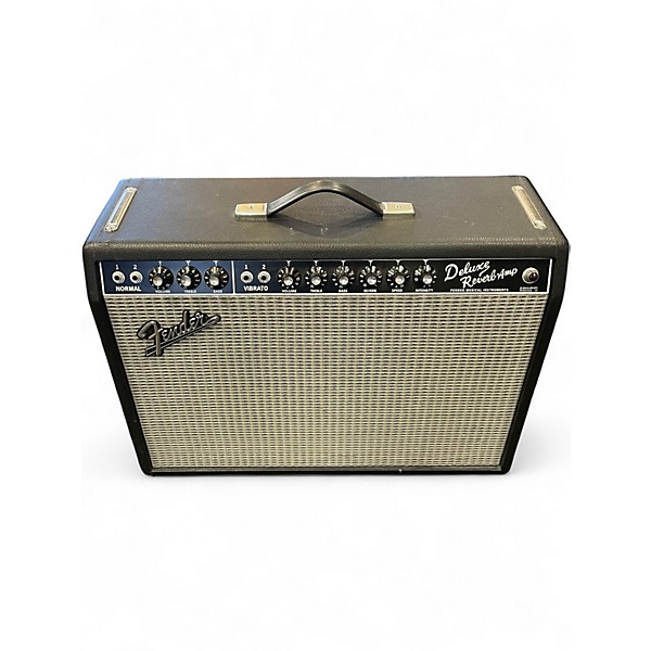Used Fender Vintage Reissue 1965 Deluxe Reverb Tube Guitar Combo Amp