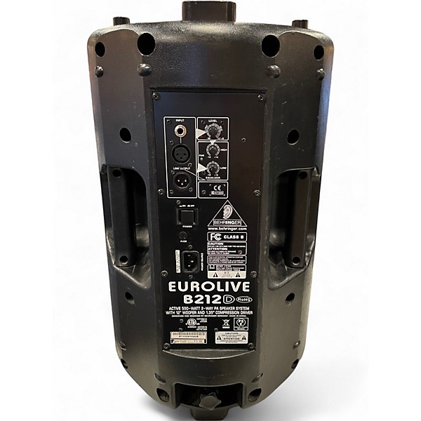 Used Behringer B212D 12in 2-Way 550W Powered Speaker