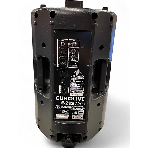 Used Behringer B212D 12in 2-Way 550W Powered Speaker