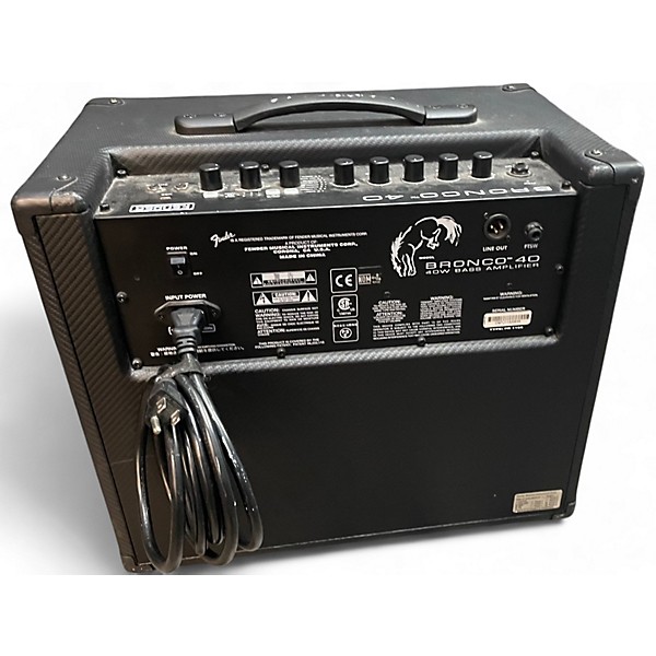 Used Fender Bronco 40 40W 1x10 Bass Combo Amp