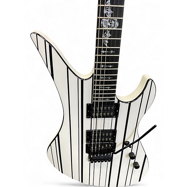 Used Schecter Guitar Research Synyster Gates Signature Standard Alpine White Solid Body Electric Guitar