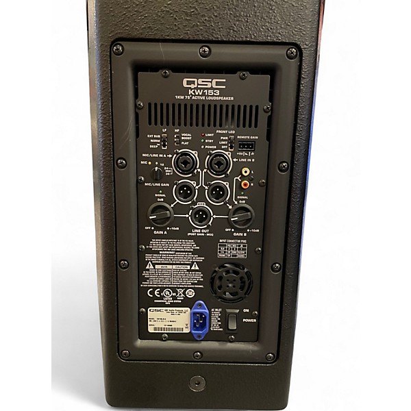 Used QSC KW153 15in 3-Way Powered Speaker
