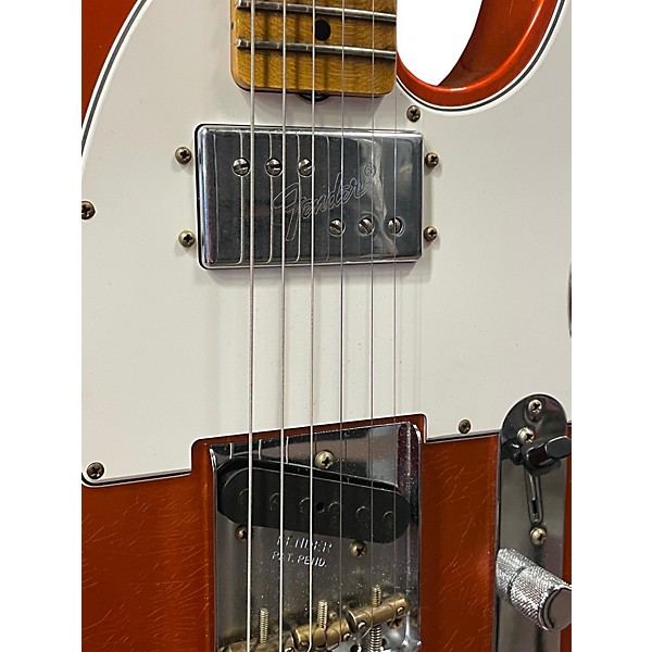 Used 2024 Fender '63 CUSTOM SHOP JOURNEYMAN POSTMODERN TELECASTER AGED CANDY TANGERINE Solid Body Electric Guitar