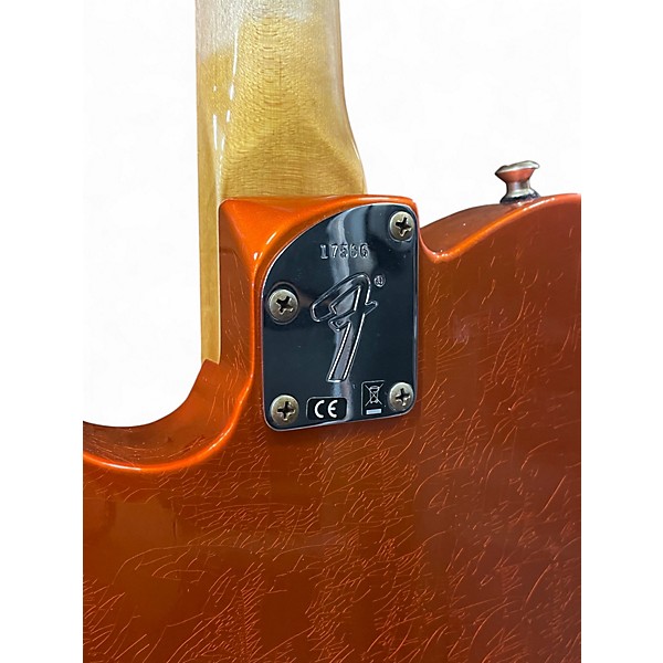 Used 2024 Fender '63 CUSTOM SHOP JOURNEYMAN POSTMODERN TELECASTER AGED CANDY TANGERINE Solid Body Electric Guitar