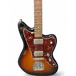 Used Fender Jazzmaster 2 Tone Sunburst Solid Body Electric Guitar