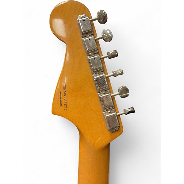 Used Fender Jazzmaster 2 Tone Sunburst Solid Body Electric Guitar