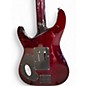 Used Schecter Guitar Research Hellraiser-S Black Cherry Solid Body Electric Guitar
