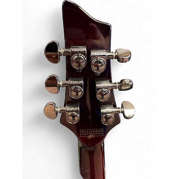 Used Schecter Guitar Research Hellraiser-S Black Cherry Solid Body Electric Guitar