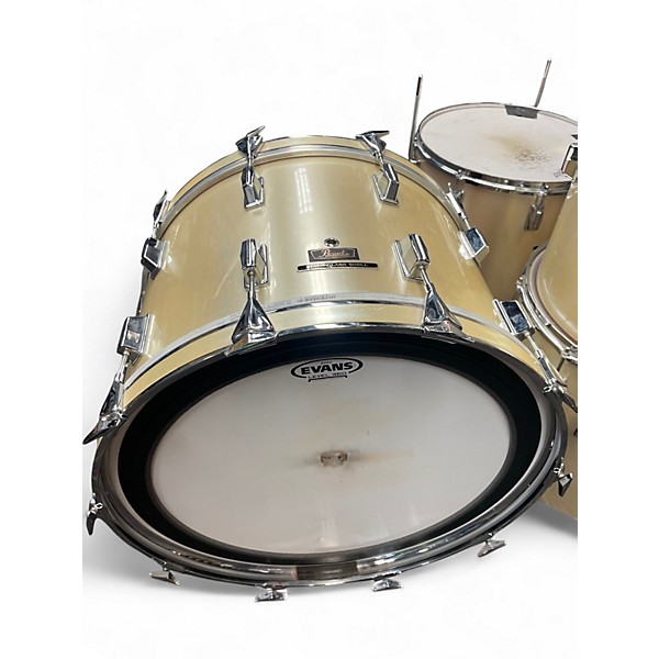 Used Pearl 9 Piece Peter Criss Fiberglass 10 pc Drumset MIJ Japan Silk Drum Kit