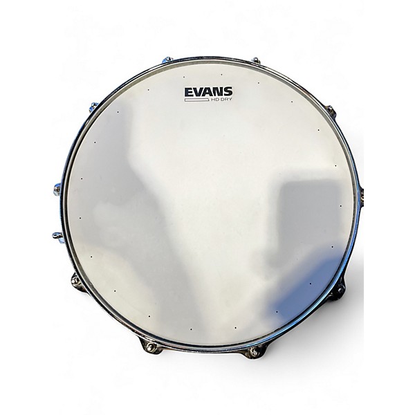 Used Pork Pie 6.5X14 Big Black Brass Black Brass Drum