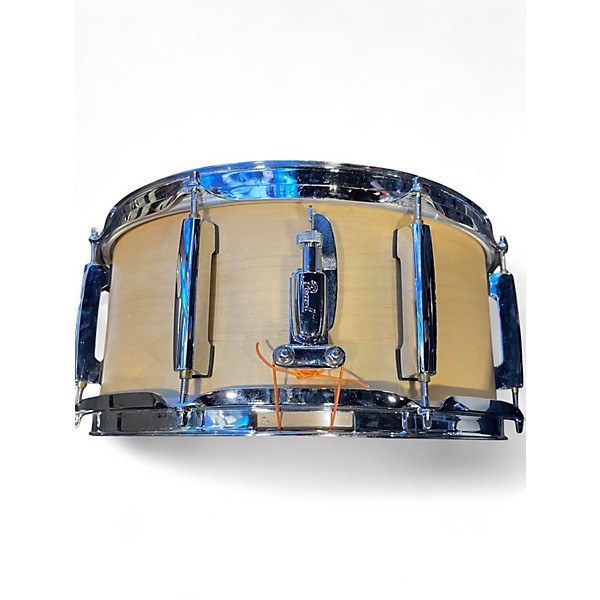 Used Pearl 6.5X14 Modern Utility Maple Snare Natural Drum