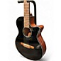 Used Ibanez AEG50N Black Classical Acoustic Electric Guitar