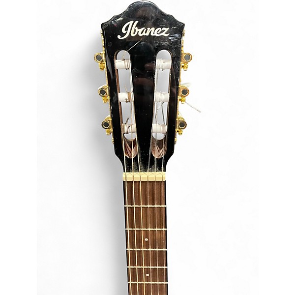 Used Ibanez AEG50N Black Classical Acoustic Electric Guitar