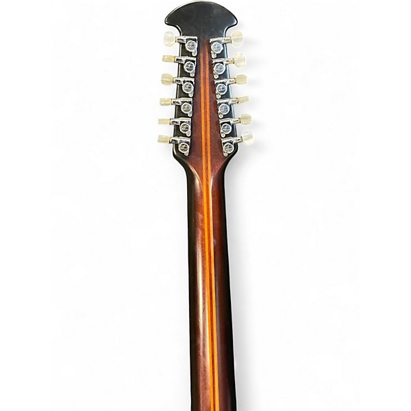 Vintage 1985 Ovation 1755 Tobacco Sunburst 12 String Acoustic Guitar