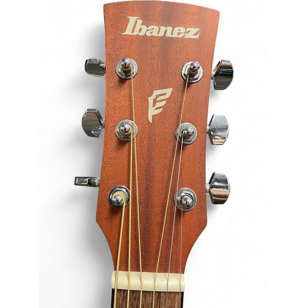Used Ibanez PC54E Mahogany Acoustic Electric Guitar