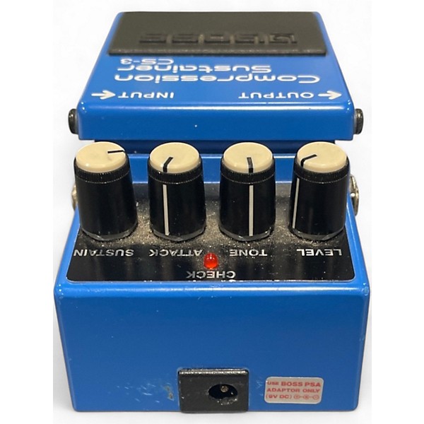 Used BOSS CS3 Compressor Sustainer Effect Pedal