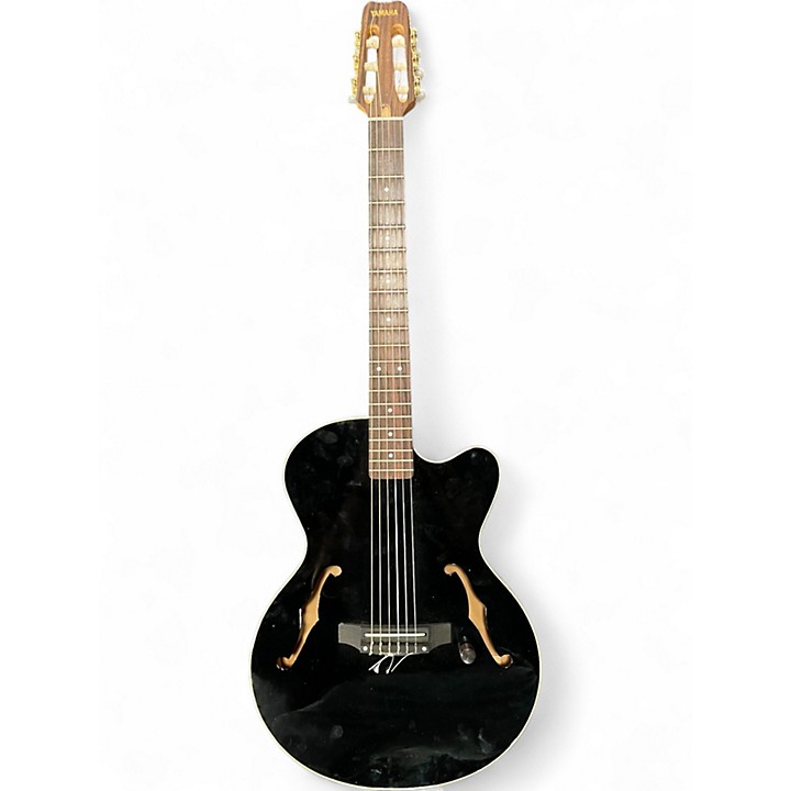 ギター YAMAHAaex500 Used Yamaha AEX 500N Black Classical Acoustic Electric Guitar
